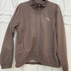 The North Face Taupe Fleece Jacket
